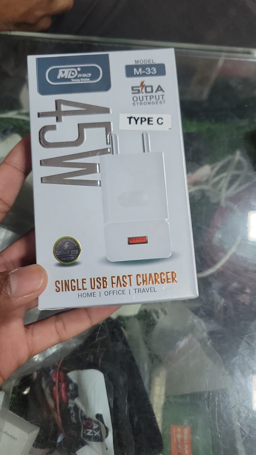 MD Pro M-33 5A Type-C Fast Charger