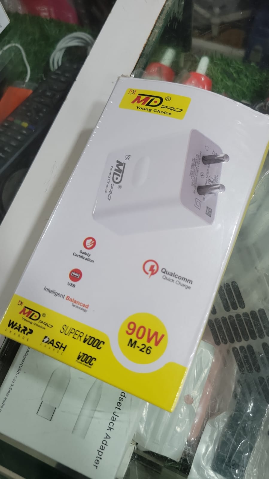 MD Pro M-26 90W Fast Charger with USB Cable 1 Year Warranty