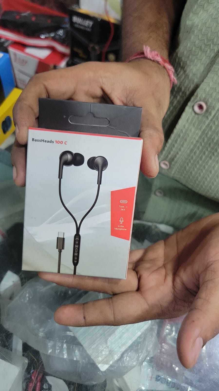 BassHeads 100 C Type-C Wired Earphones