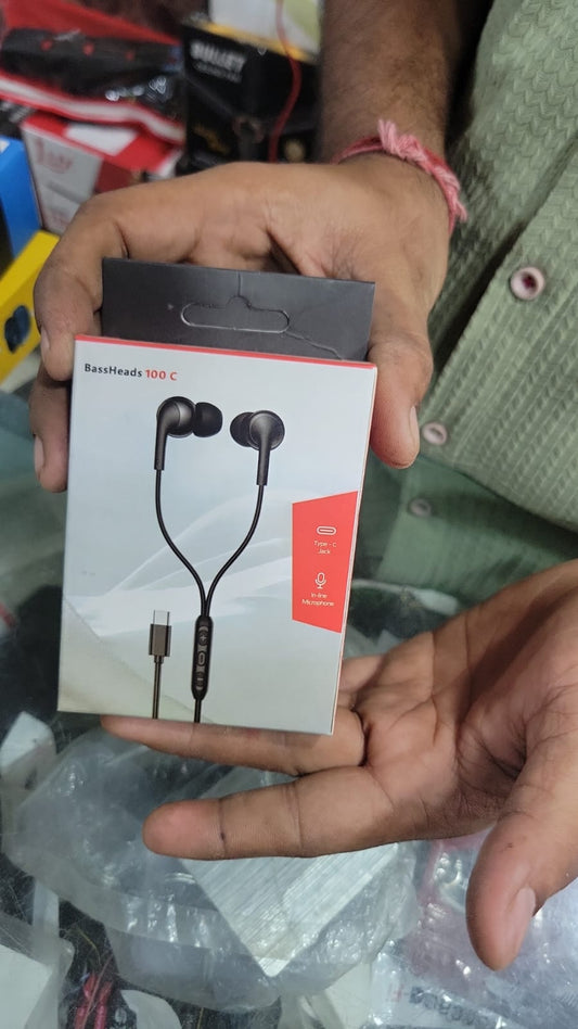 BassHeads 100 C Type-C Wired Earphones