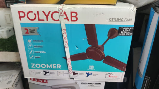 Polycab Ceiling Fan 2 years warranty 1200mm 400 rpm