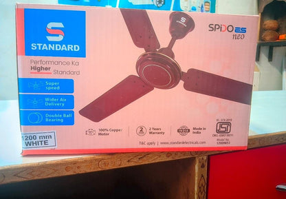 Havells Briza Neo BLDC Ceiling Fan 1200 mm Sweep Grey 3 Year Warranty
